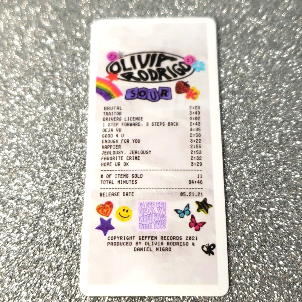 MUSIC Waterproof Sticker Olivia Rodrigo